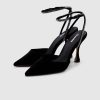 Damen Lola Cruz Pumps | Glitter Pumps Negro