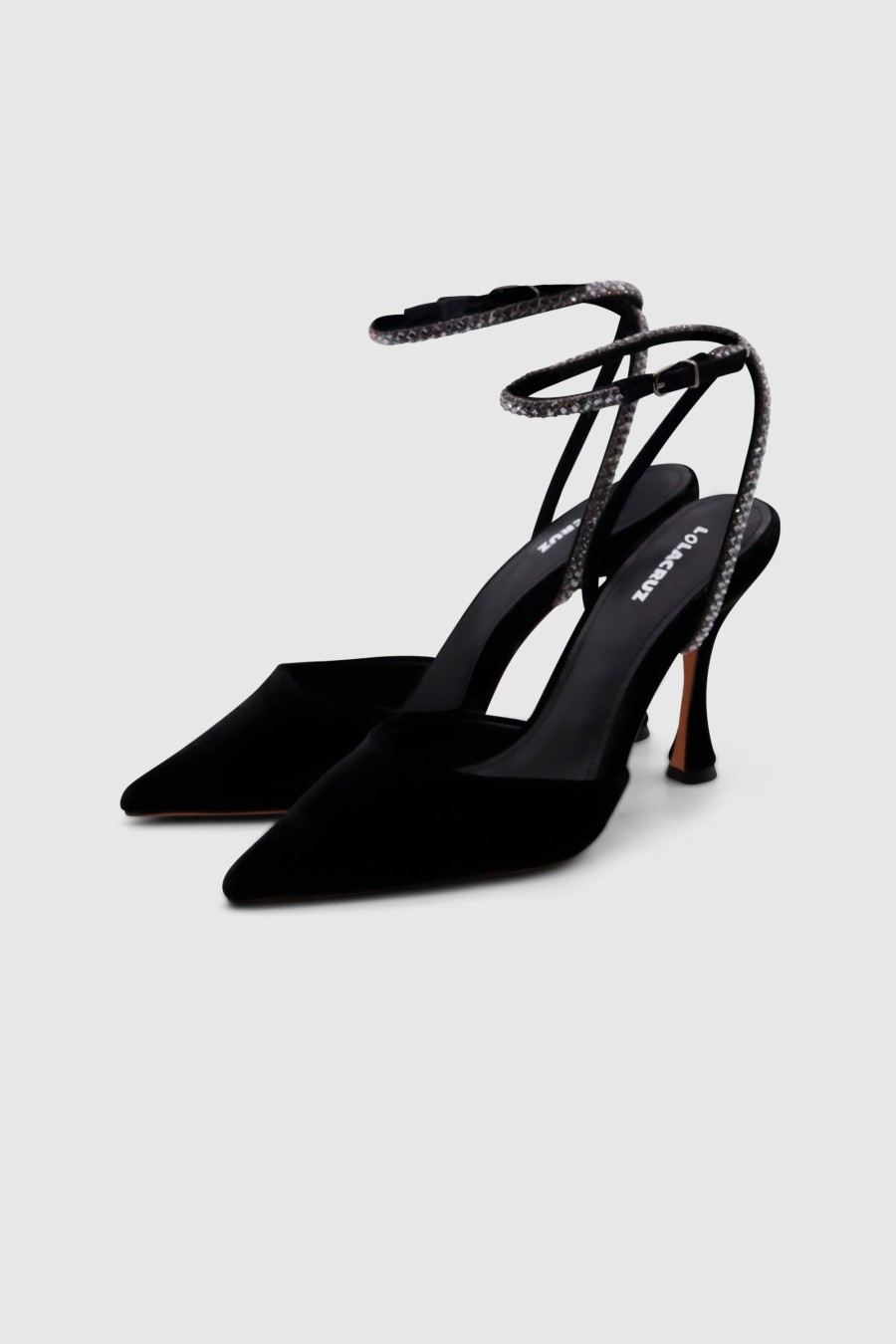 Damen Lola Cruz Pumps | Glitter Pumps Negro