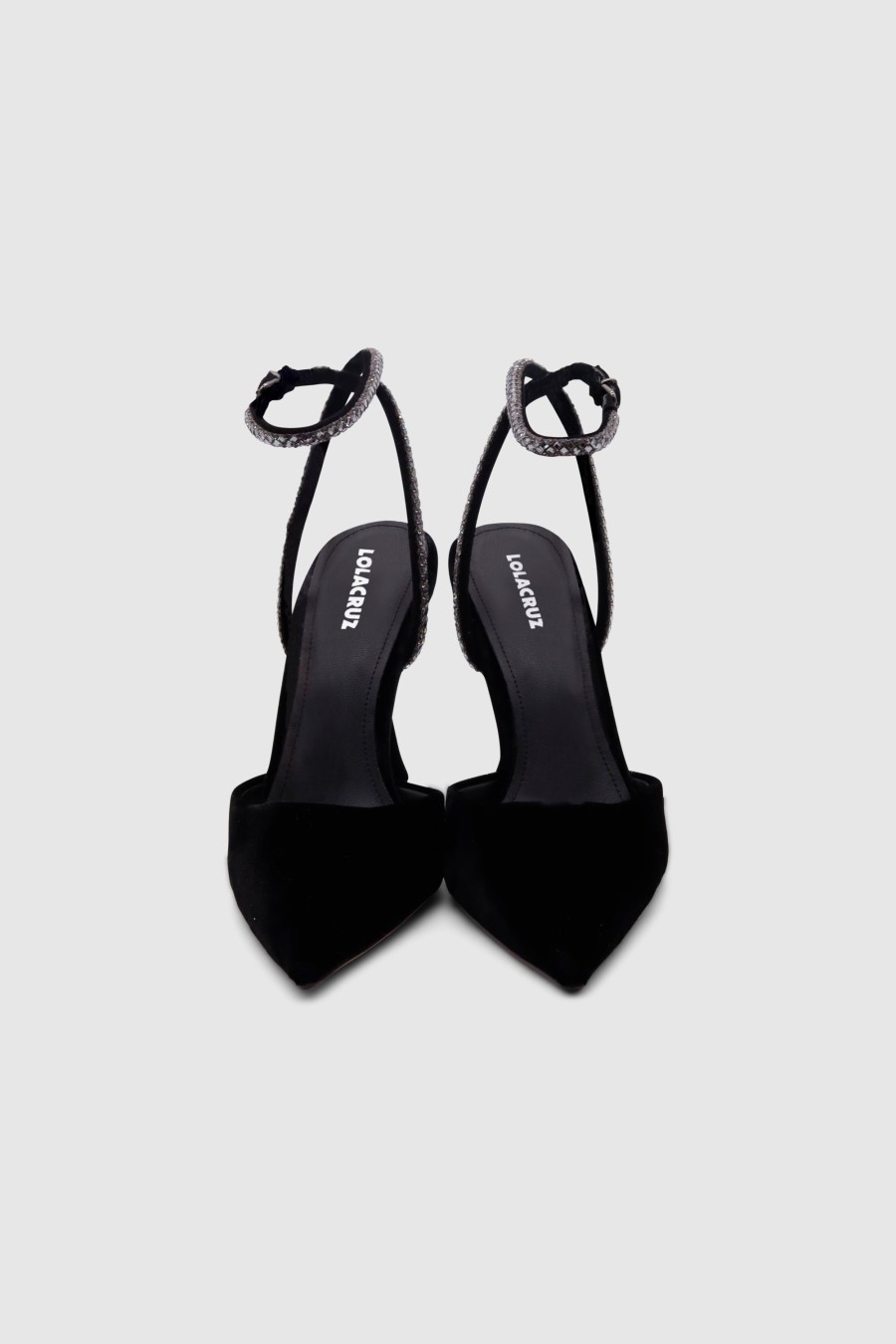 Damen Lola Cruz Pumps | Glitter Pumps Negro