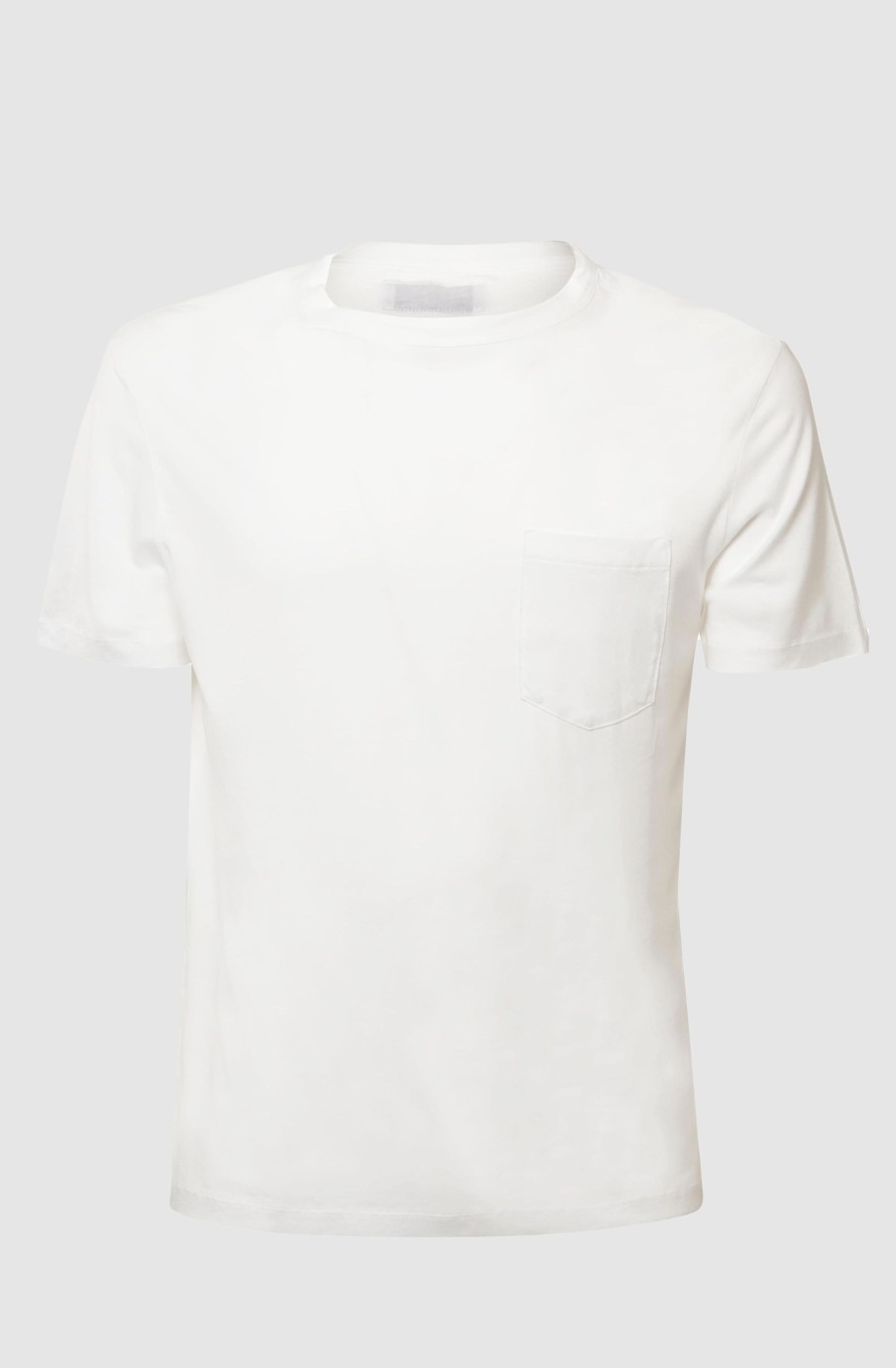 Herren Officine Générale T-Shirts & Polos | Pocket Tee White