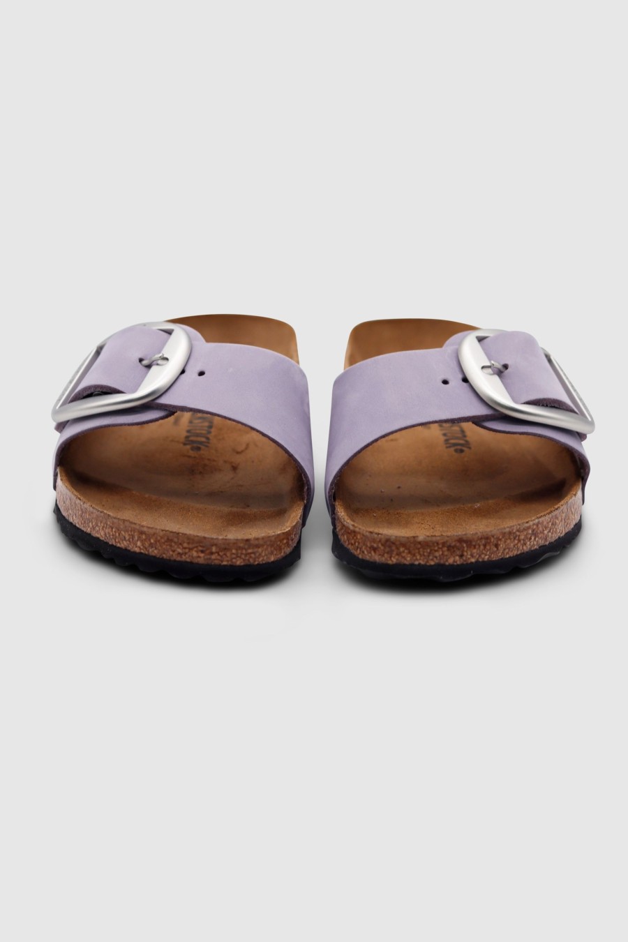 Damen Birkenstock Sandalen | Madrid Big Buckle Sandals Purple Fog