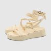 Damen Ancient Greek Sandals Sandalen | Aristea Sandals Off White