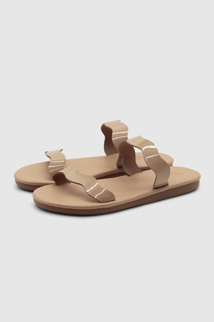 Damen Ancient Greek Sandals Sandalen | Kastos Sandals Nude