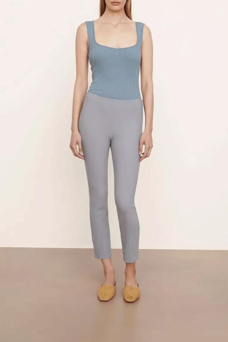 Damen Vince Hosen & Jumpsuits | Seam Leggings Grey