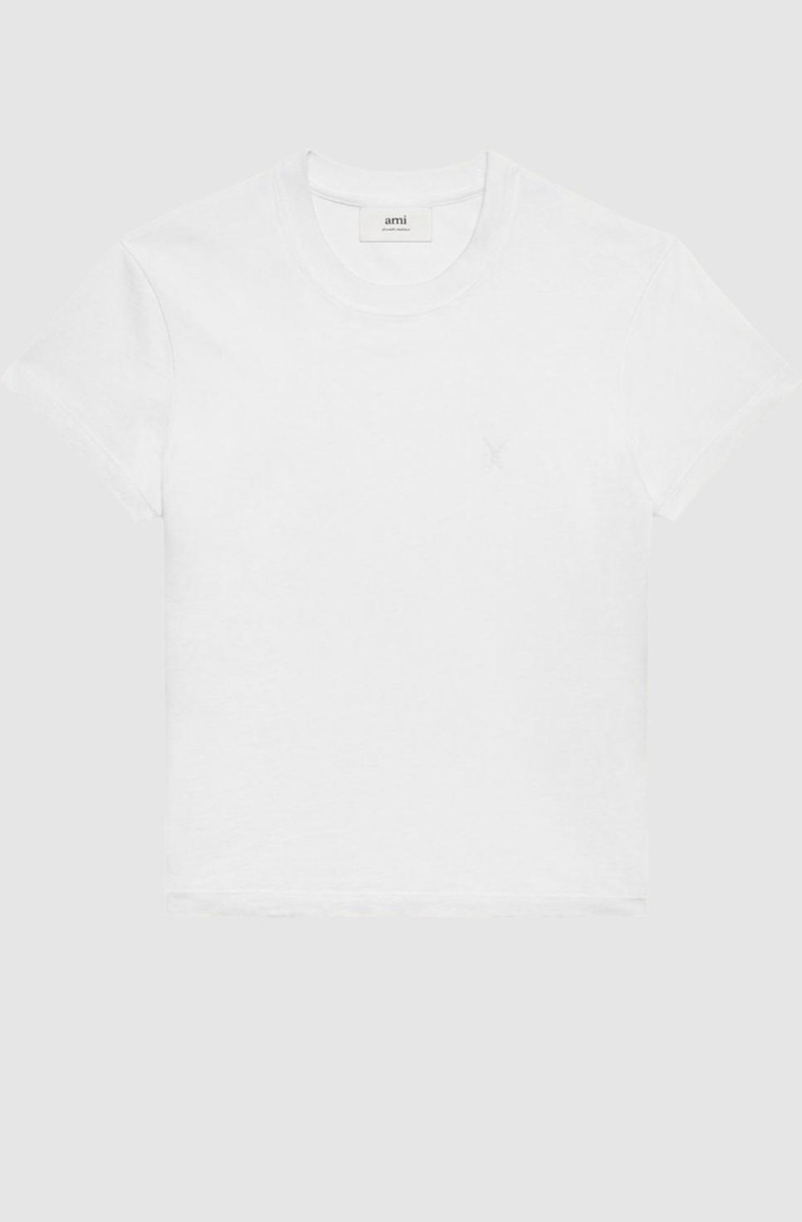 Herren AMI Paris T-Shirts & Polos | Adc Shirt White