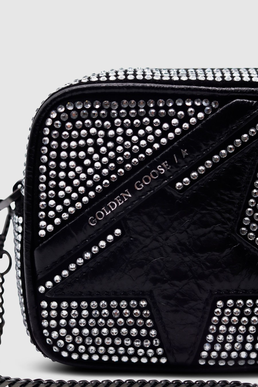 Damen Golden Goose | Mini Star Bag Black/ Crystal