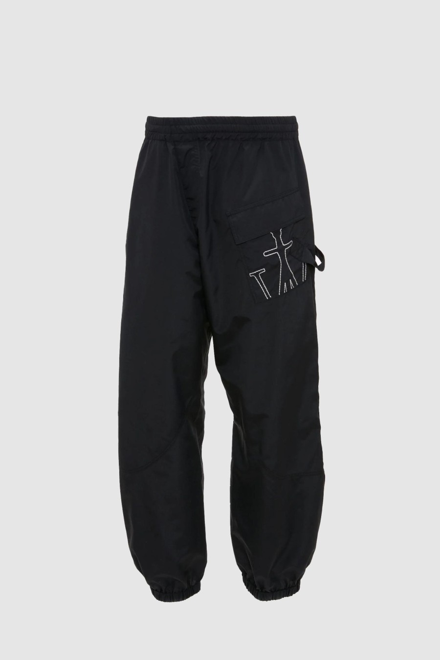 Herren JW Anderson Hosen | Twisted Joggers Black