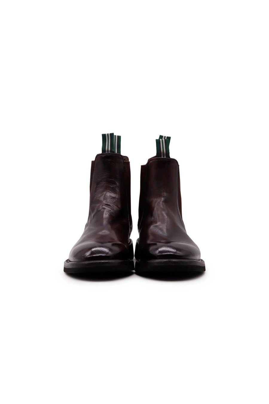 Herren Green George Stiefel & Boots | Chelsea Boot Dark Brown