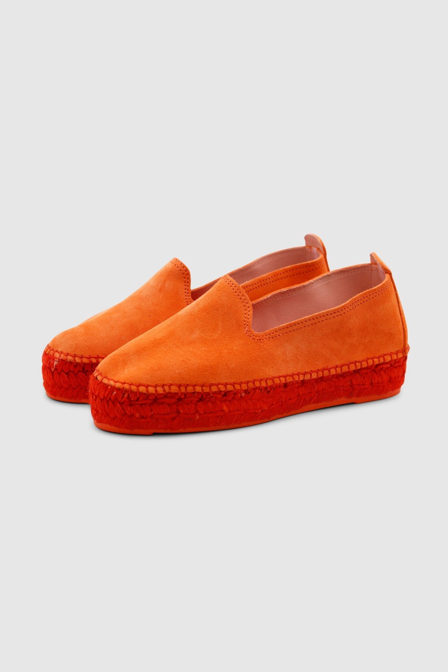 Damen Manebi Espadrilles & Wedges | Espadrilles Hamptons Sunset Orange On Tone