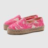 Damen Manebi Espadrilles & Wedges | Espadrilles Cotton Crochet Yucatan Bold Pink