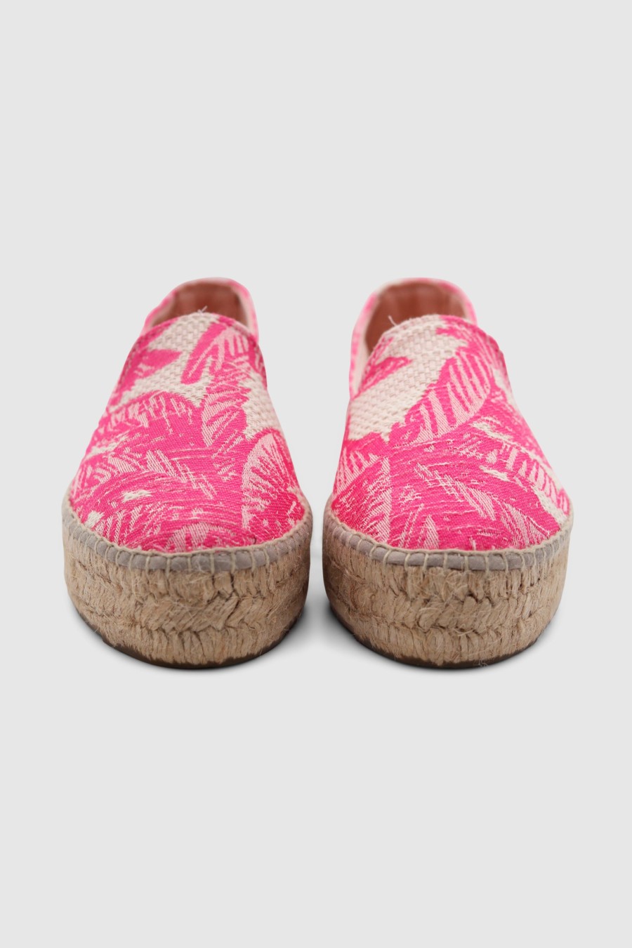 Damen Manebi Espadrilles & Wedges | Espadrilles Cotton Crochet Yucatan Bold Pink