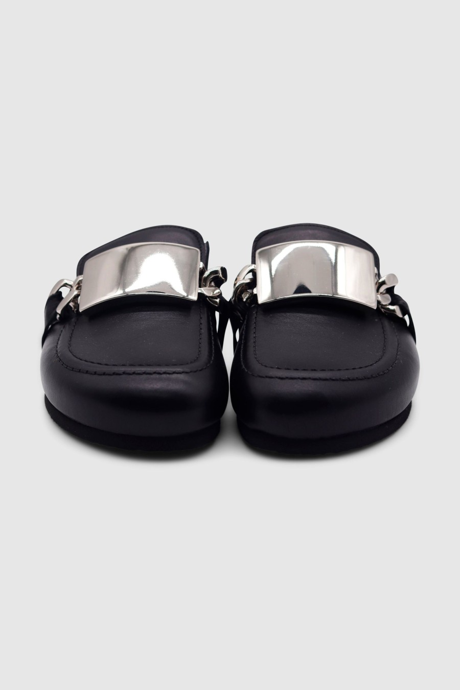 Damen Angelo Bervicato Pantoletten & Mules | Vanity Pantolette Vitello Nero