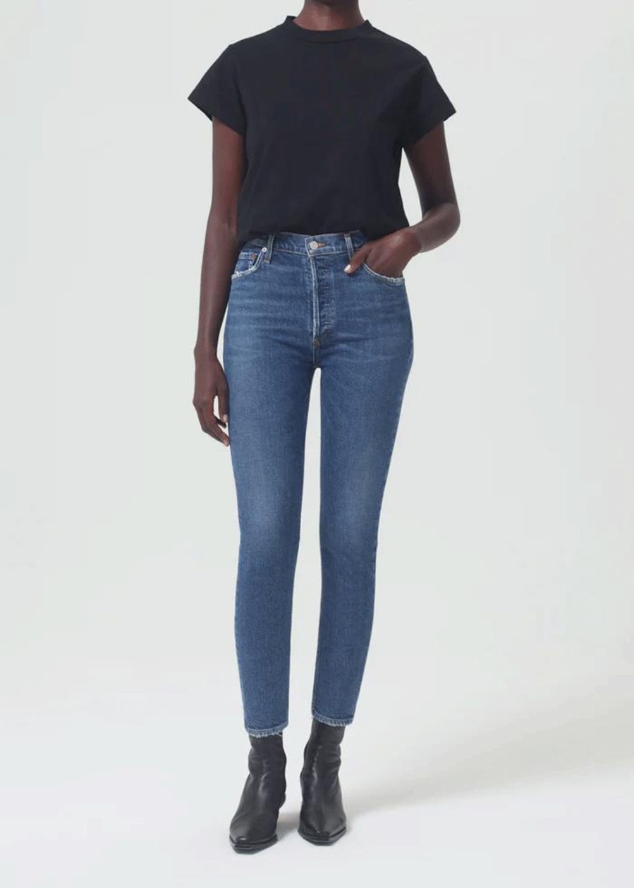 Damen Agolde Jeans | Nico High Rise Slim Fit Jeans