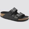 Herren Birkenstock Pantoletten & Sandalen | Arizona Birko-Flor Black