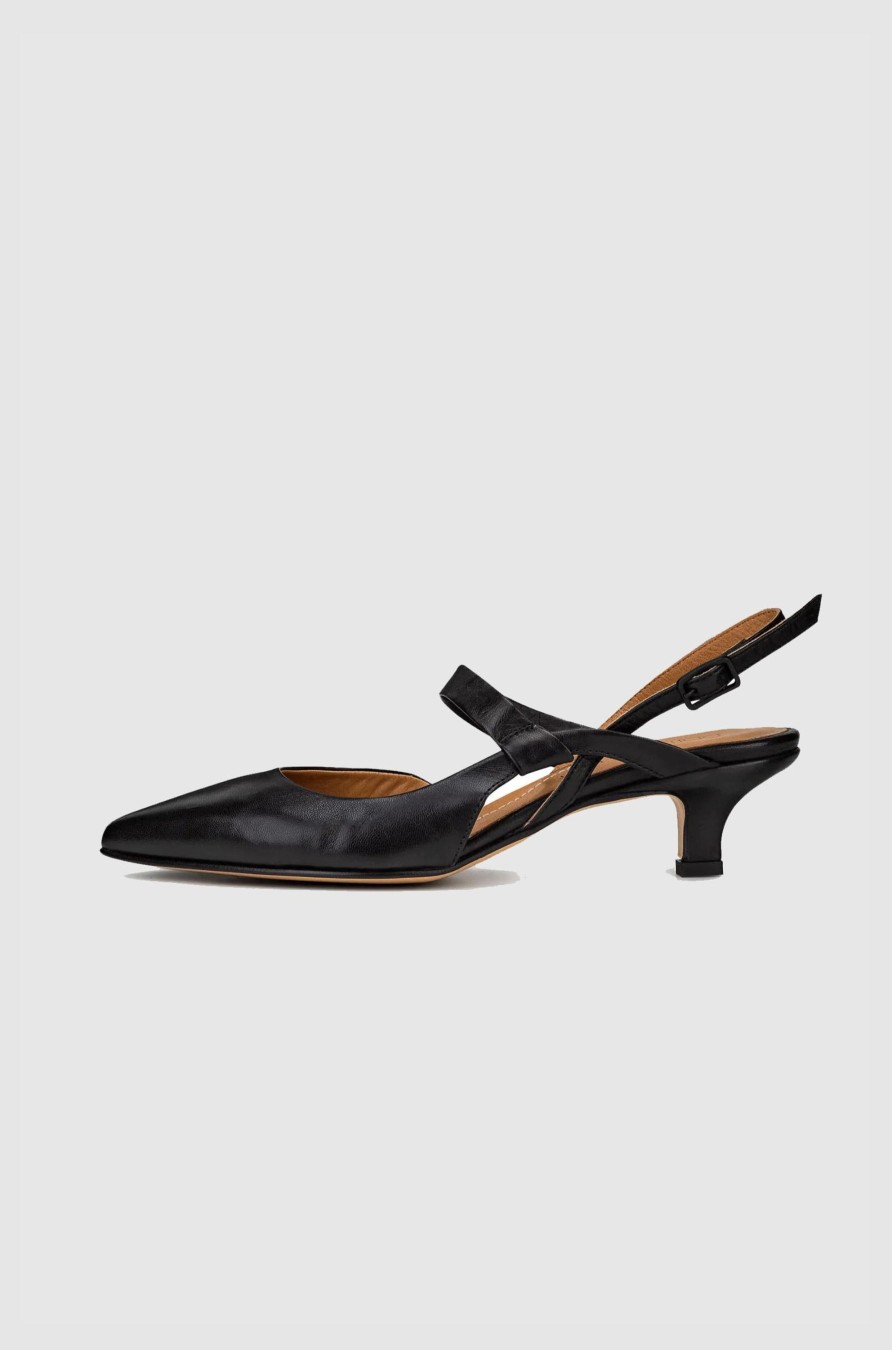 Damen Pomme D'Or Sandalen | Helle Pumps Glove Nero