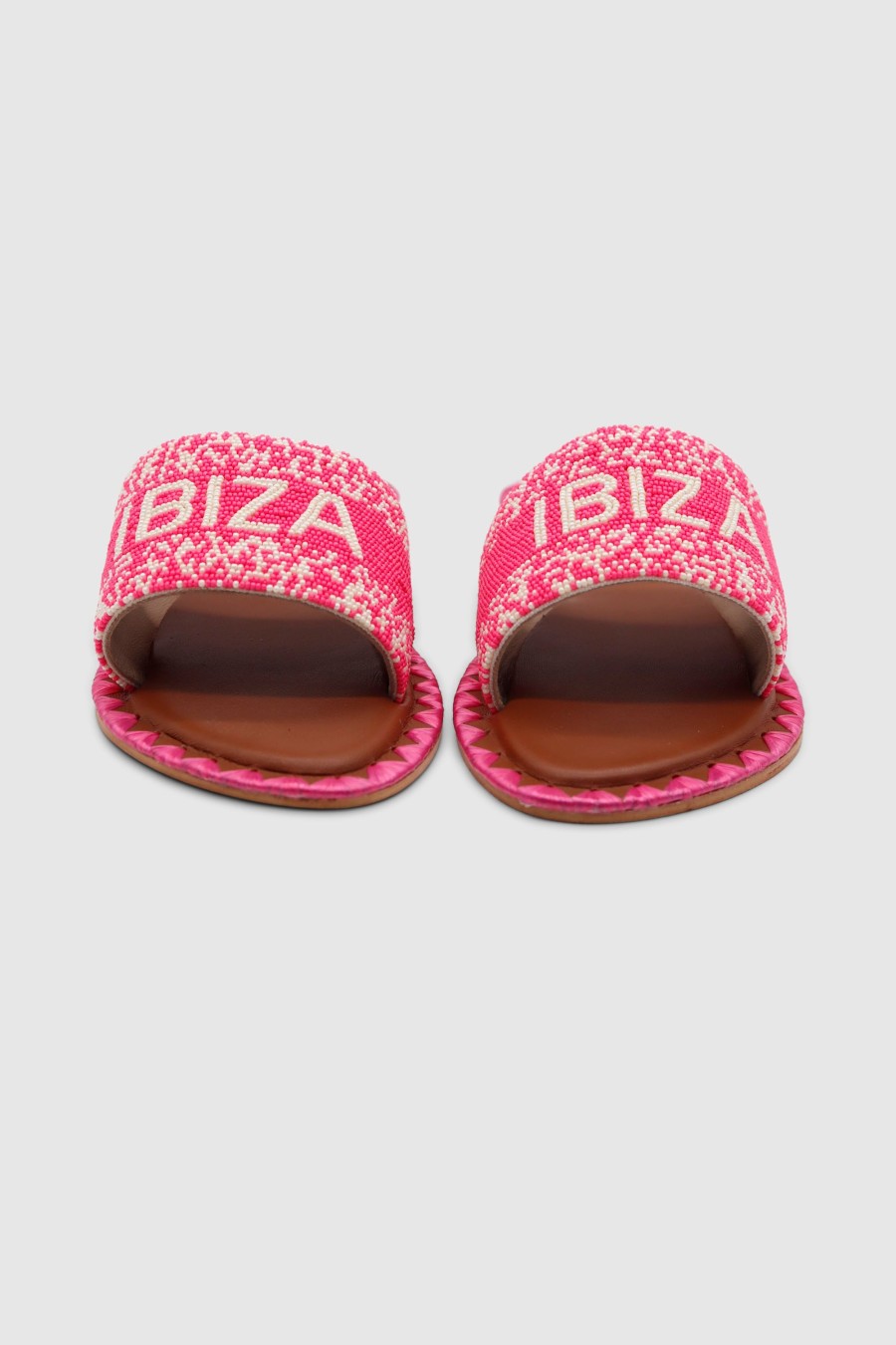 Damen De Siena Pantoletten & Mules | Ibiza Flats Pink