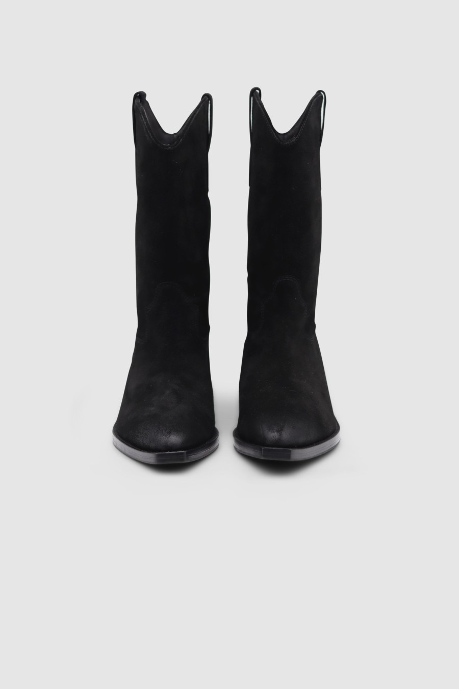 Damen Ash Stiefel & Boots | Dalton Suede Boots Velours Black