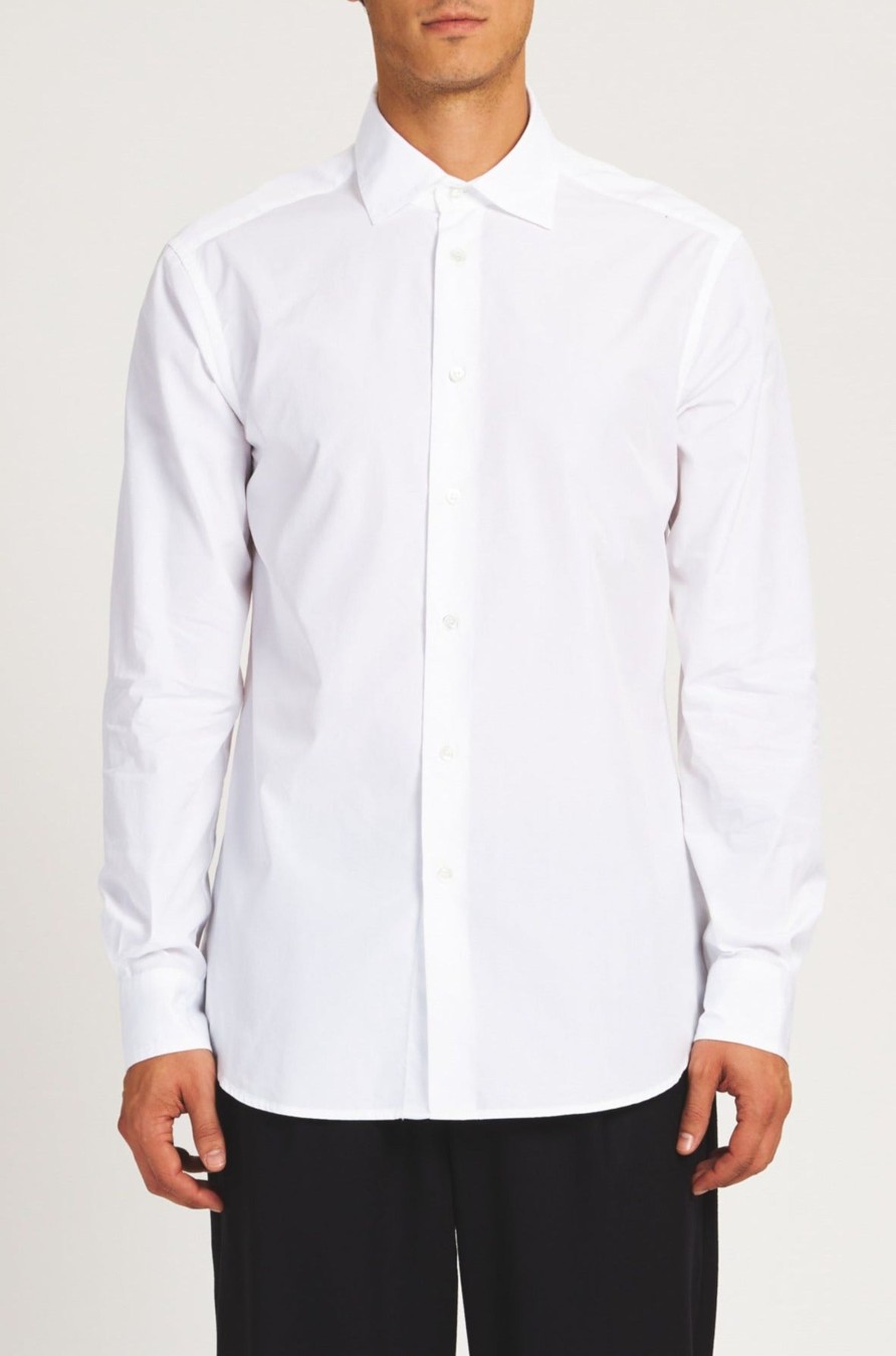 Herren Barena Hemden | Surian Shirt Bianco