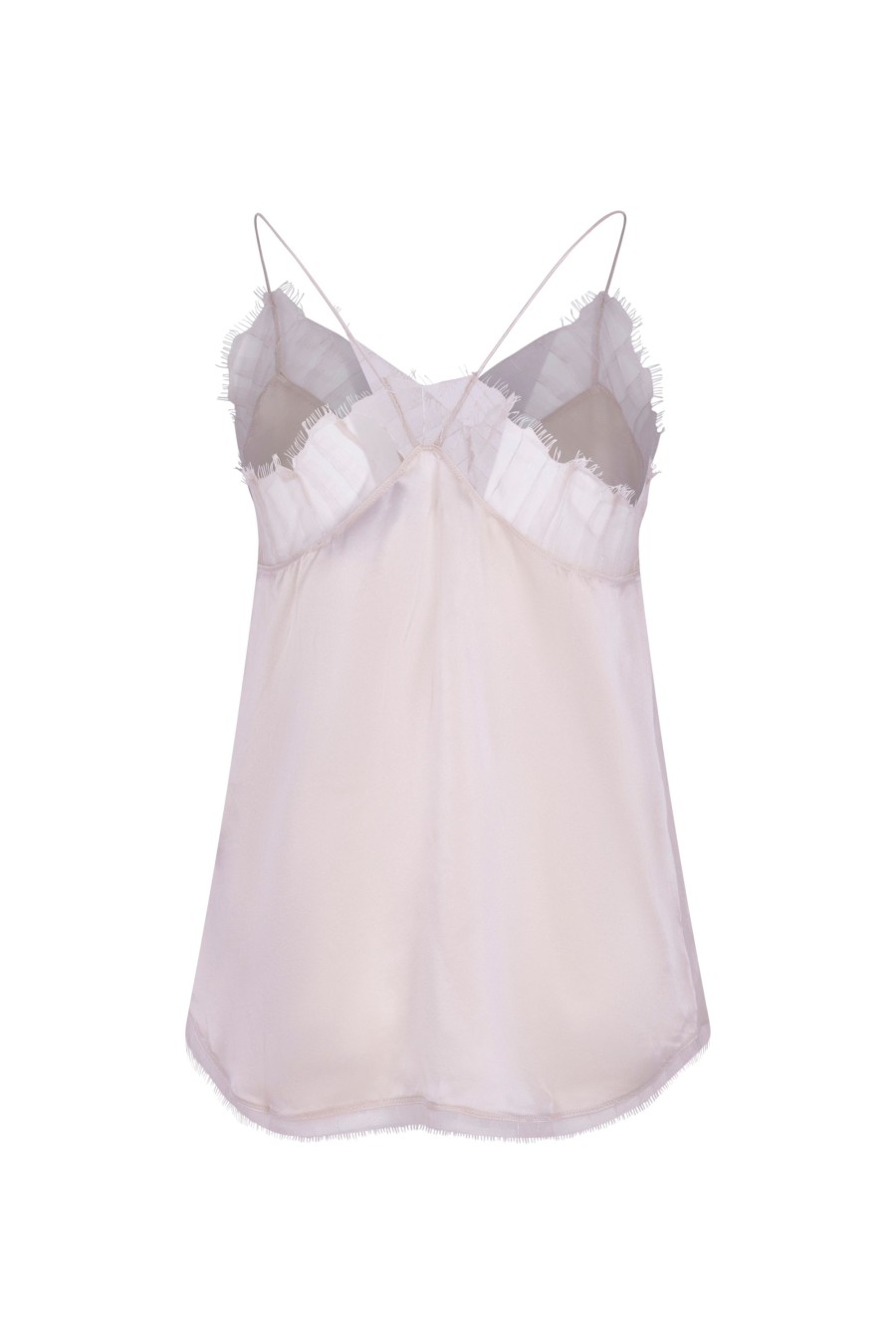 Damen Iro Paris Blusen & Tops | Berwyn Silk Camisole Ecru