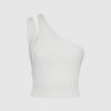 Damen Simkhai Blusen & Tops | Jenni Compact Rib Tank White