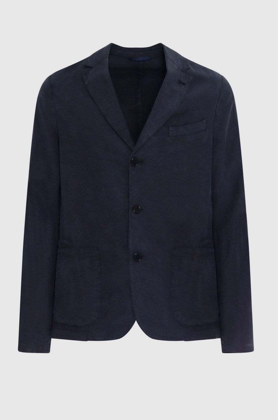 Herren Officine Générale Jacken & Mantel | Armie Jacket Dark Navy