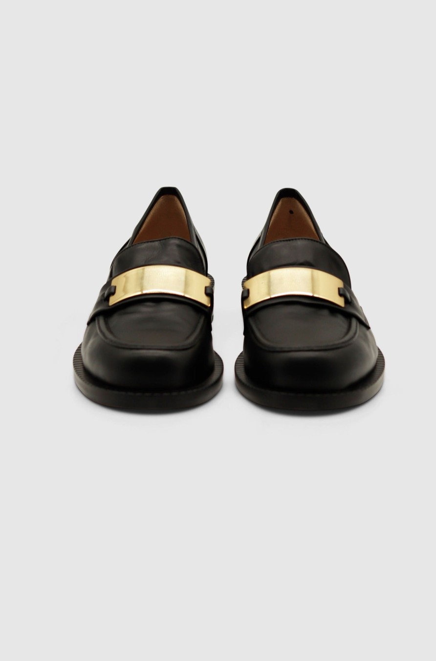 Damen Pomme D'Or Loafer & Ballerinas | Blair Loafer Glove Nero