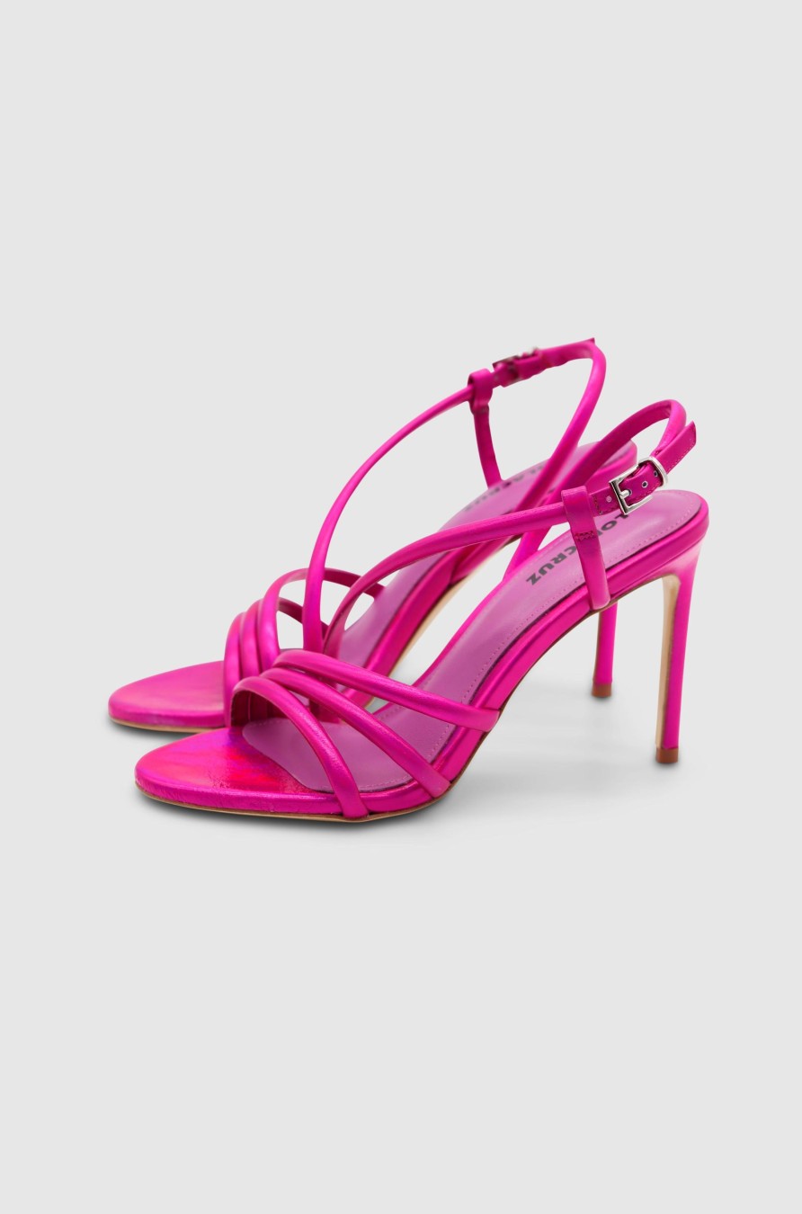 Damen Lola Cruz Sandalen | Giulanovia Sandals Fuchsia