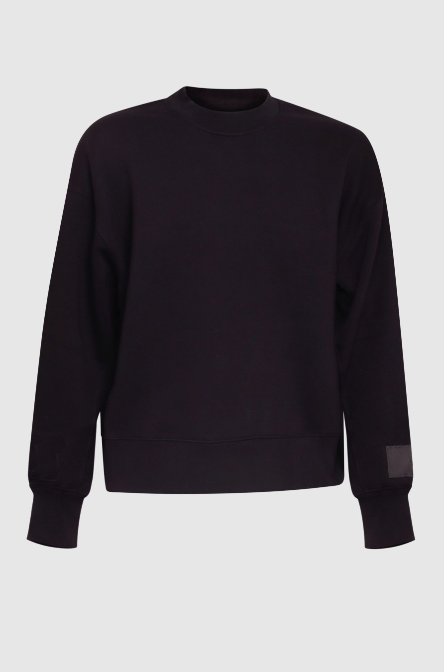 Herren AMI Paris Pullover | Roundneck Sweater Black