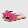 Damen Manebi Pantoletten & Mules | Sandals With Knot Bold Pink