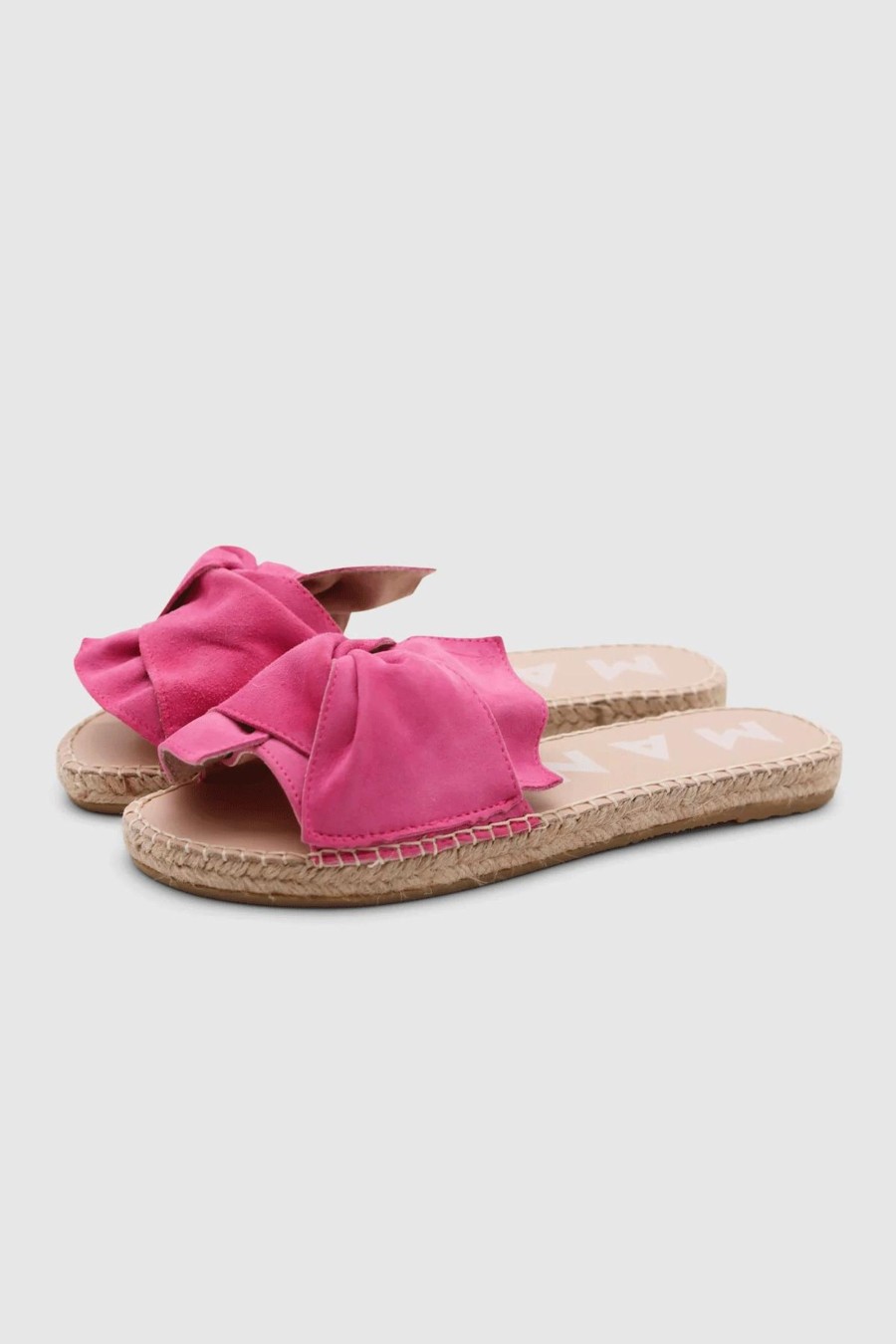 Damen Manebi Pantoletten & Mules | Sandals With Knot Bold Pink