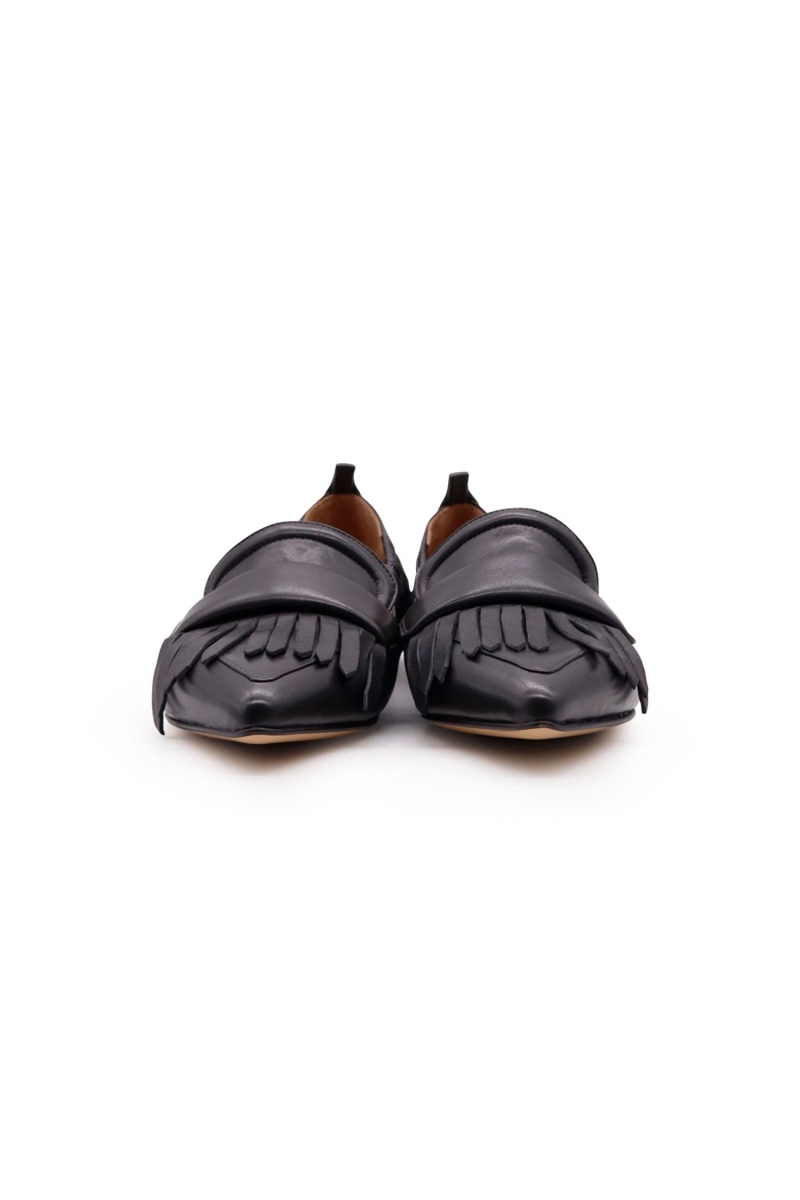 Damen Pomme D'Or Loafer & Ballerinas | Loafer With Fringes Smoke