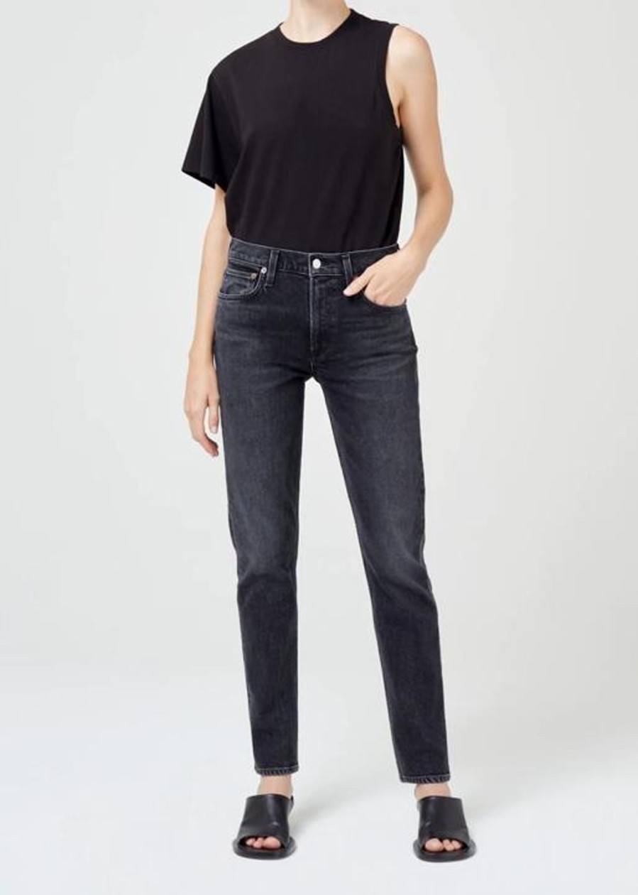 Damen Agolde Jeans | Lyle Stretch Jeans In Technique