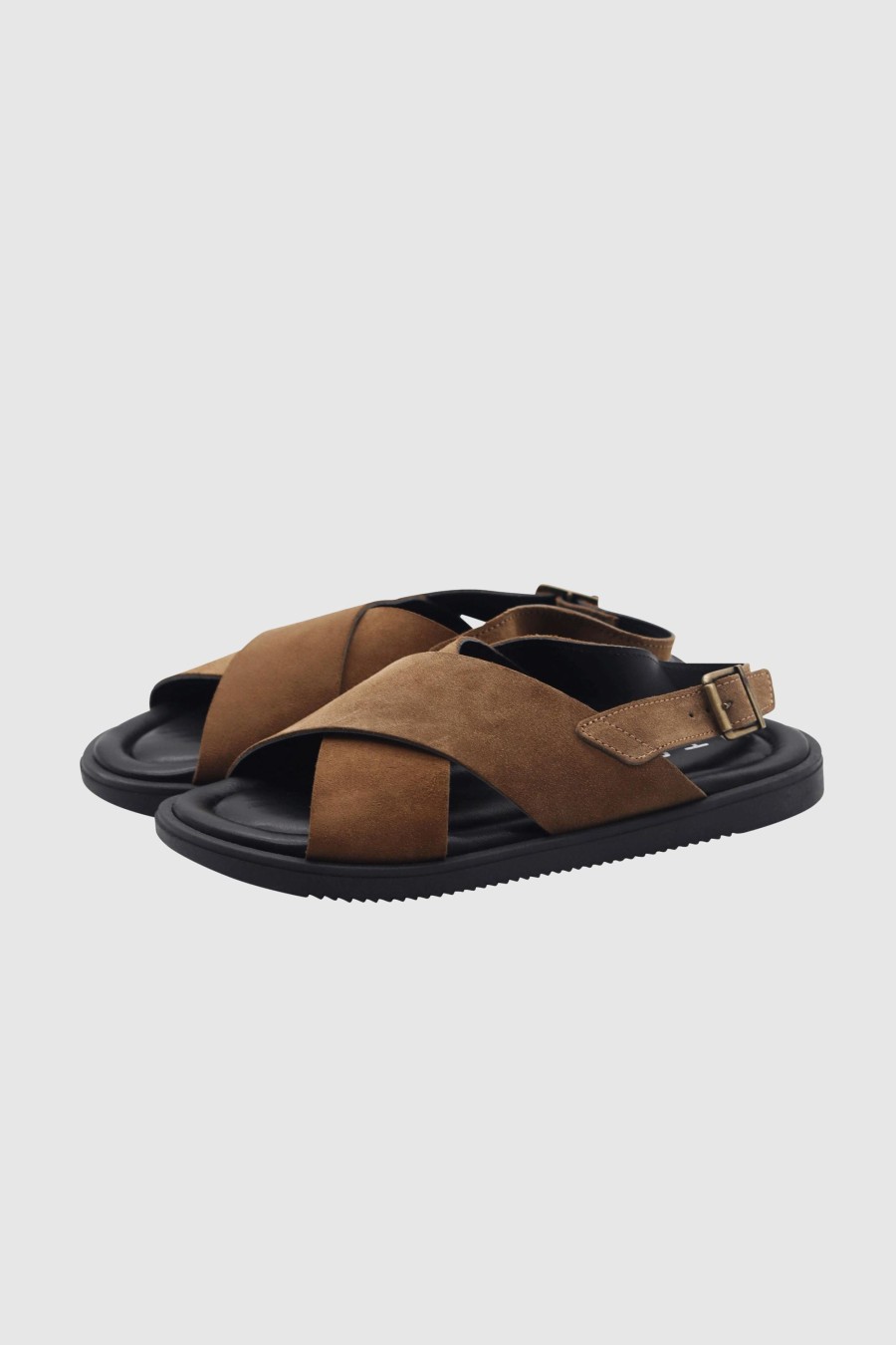 Herren EHM Pantoletten & Sandalen | Ozzy Sandals Velour Topo