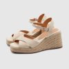 Damen Castaner Espadrilles & Wedges | Thea Canvas Wedge Espadrilles Ivory