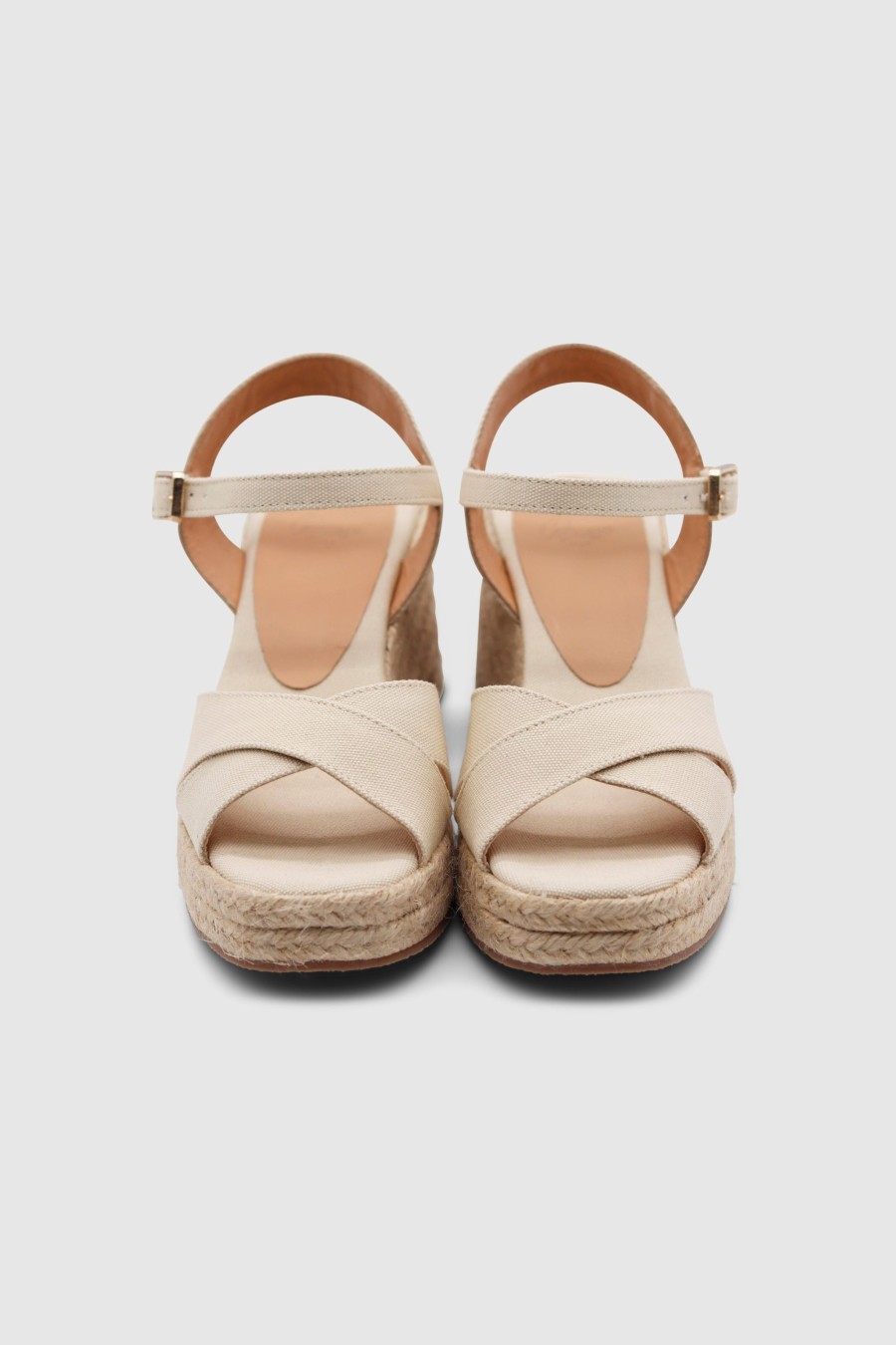 Damen Castaner Espadrilles & Wedges | Thea Canvas Wedge Espadrilles Ivory