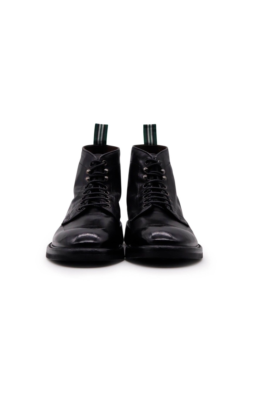 Herren Green George Stiefel & Boots | Leather Boot Black