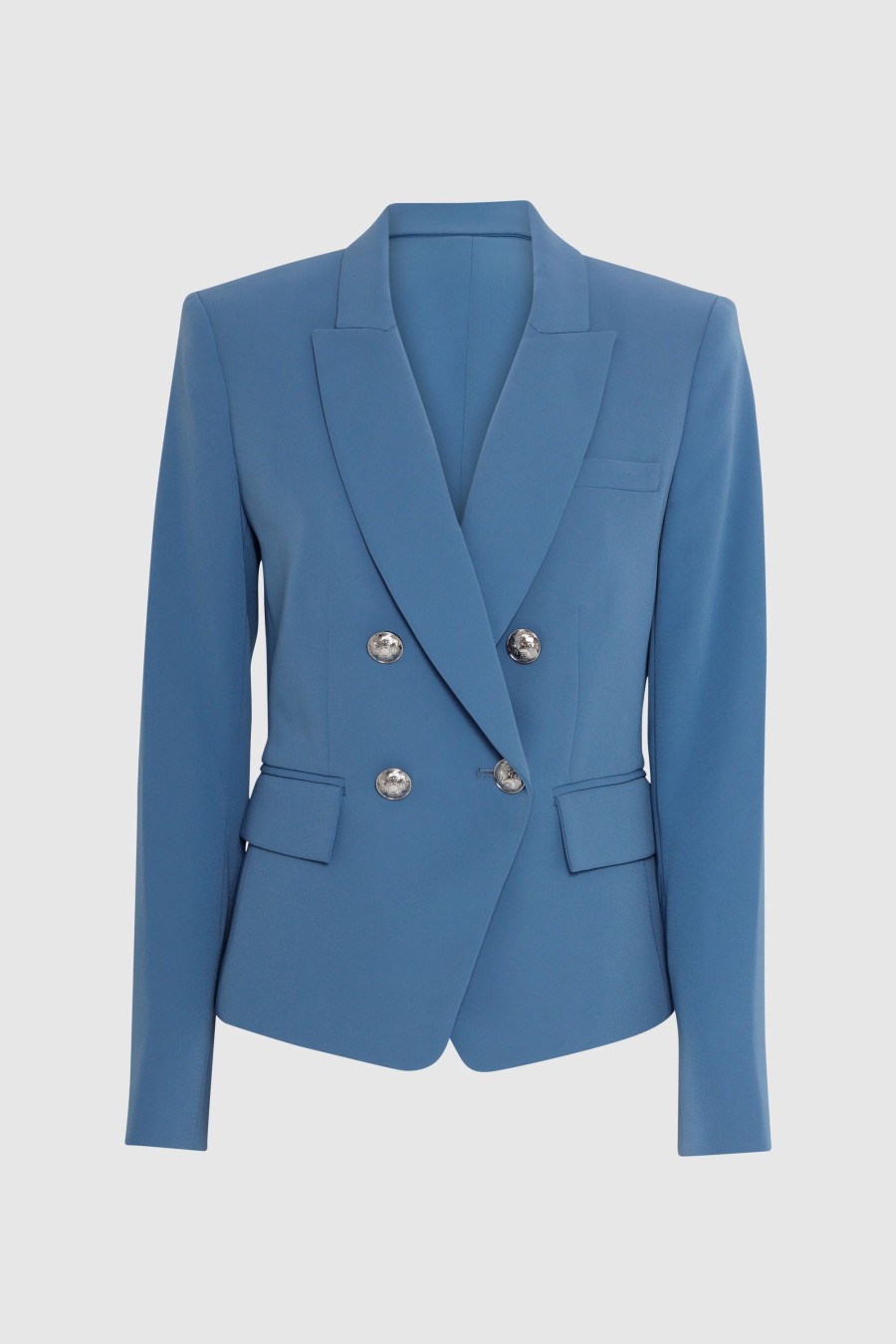 Damen Veronica Beard Blazer | Gail Dickey Jacket Lagoon Blue