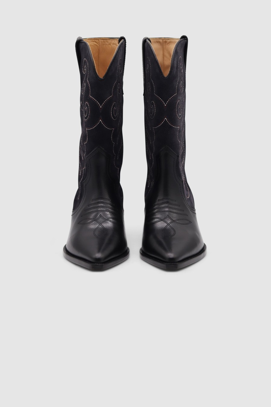 Damen Isabel Marant Stiefel & Boots | Duerto Gz Cowboy Boots Black Faded