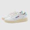 Damen Autry Sneaker | Medalist Sneaker W Low White Turquoise