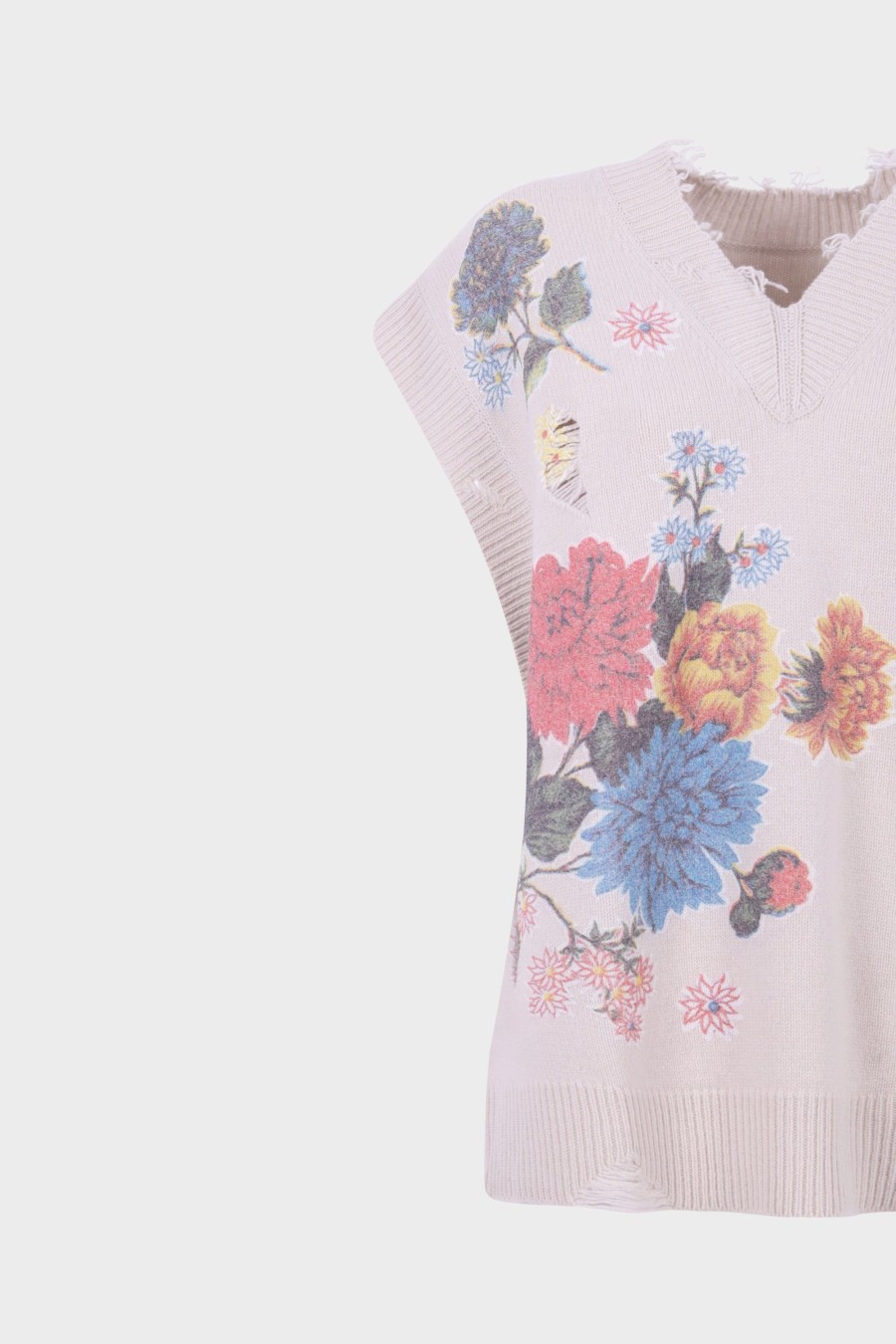 Damen JNBY Pullover & Sweatshirts | Sweater Floral Pattern Stone