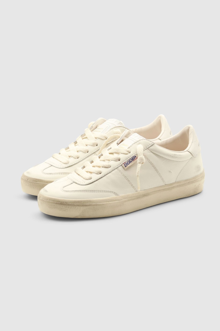 Damen Golden Goose Sneaker | Soul Star Sneaker White/ Milk