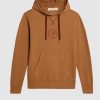 Herren Golden Goose Pullover | Hoodie Malt Ball/ Windsor Wine