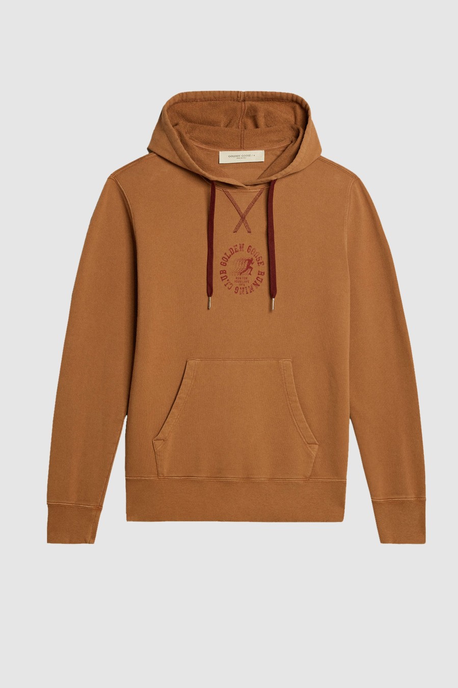 Herren Golden Goose Pullover | Hoodie Malt Ball/ Windsor Wine