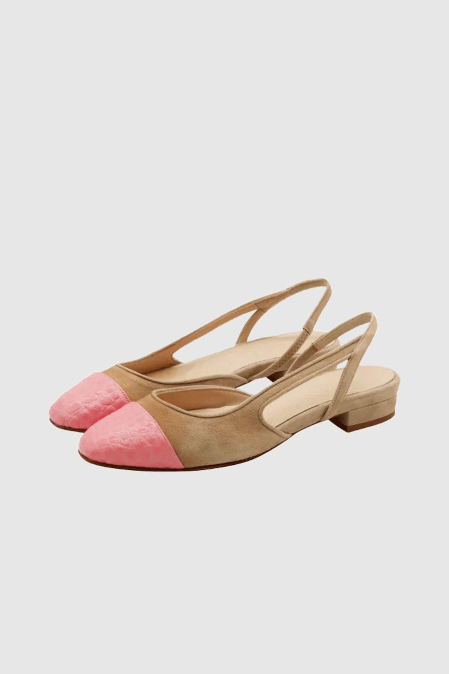 Damen Toral Loafer & Ballerinas | Luisa Ballerinas Rosa / Taupe