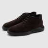 Herren Hogan Business Shoes | H600 Desert Boots Ebano/ Nero