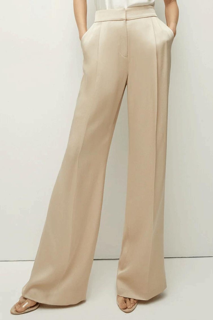 Damen Veronica Beard Hosen & Jumpsuits | Robinne Pants Sand