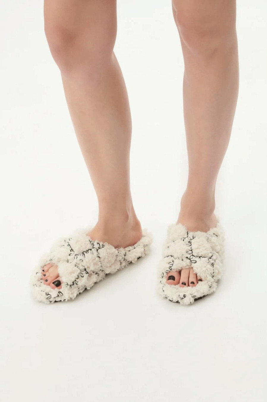 Damen Lala Berlin Pantoletten & Mules | Alima Slipper White