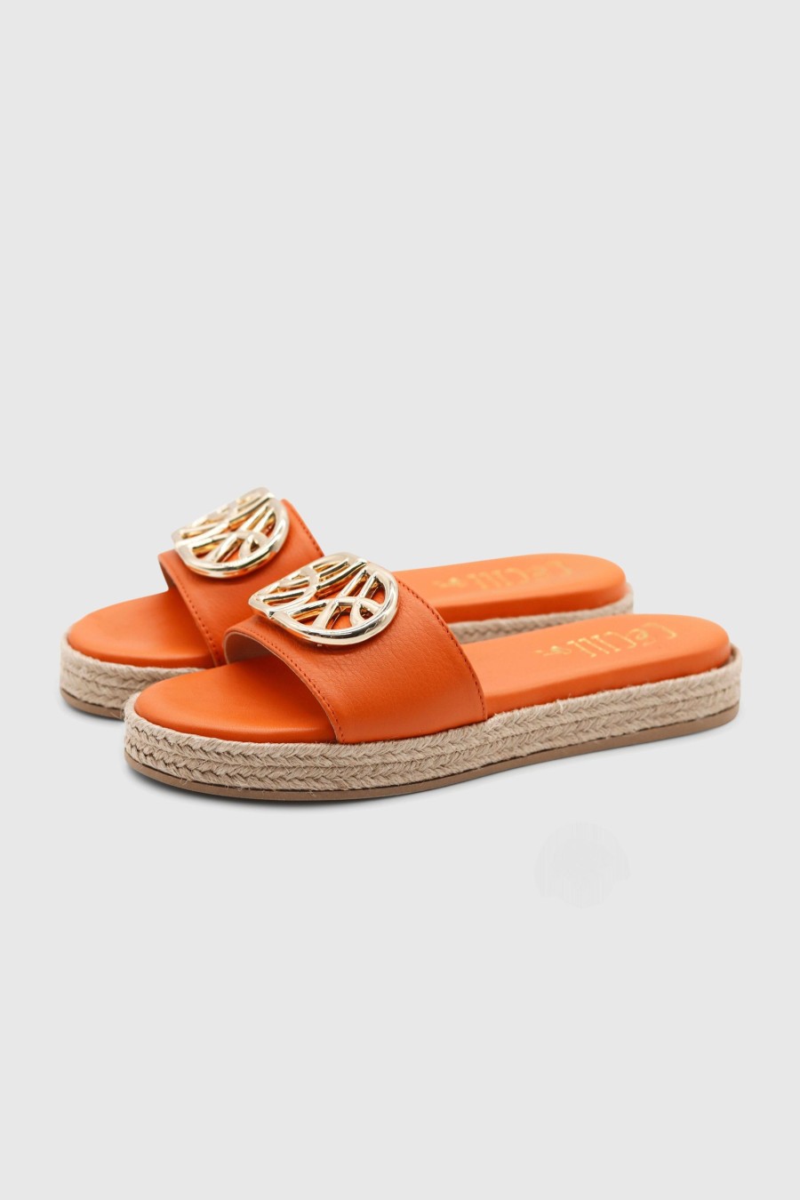 Damen My Marandino Pantoletten & Mules | Slipper Arancione