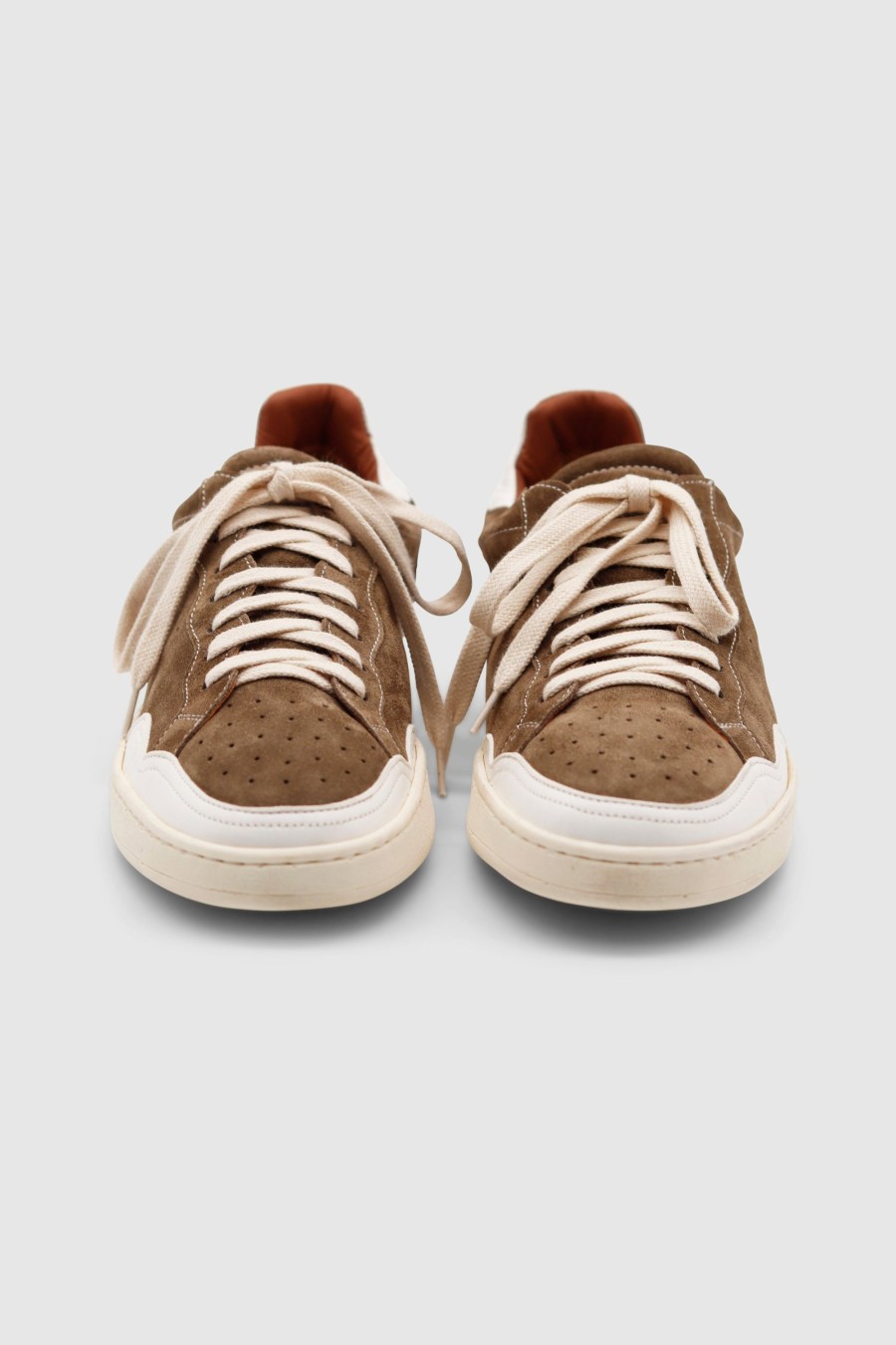 Herren Elia Maurizi Sneaker | Kansas Low Sneaker Taupe