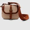 Damen Golden Goose | Francis Bag Crochet Small Natural/ Nougat